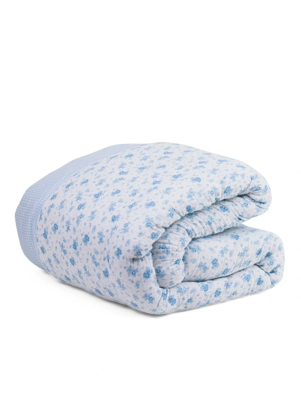 🎉LAST PIECE🎉Shabby Chic Blue and White Floral Comforter Set